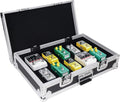 Sound Town Heay-Duty Plywood Gutiar Pedal board ATA Road Case with Pedal Mounting Tape Fastener, Interior: 24.7' x 14' (STRC-PD1)