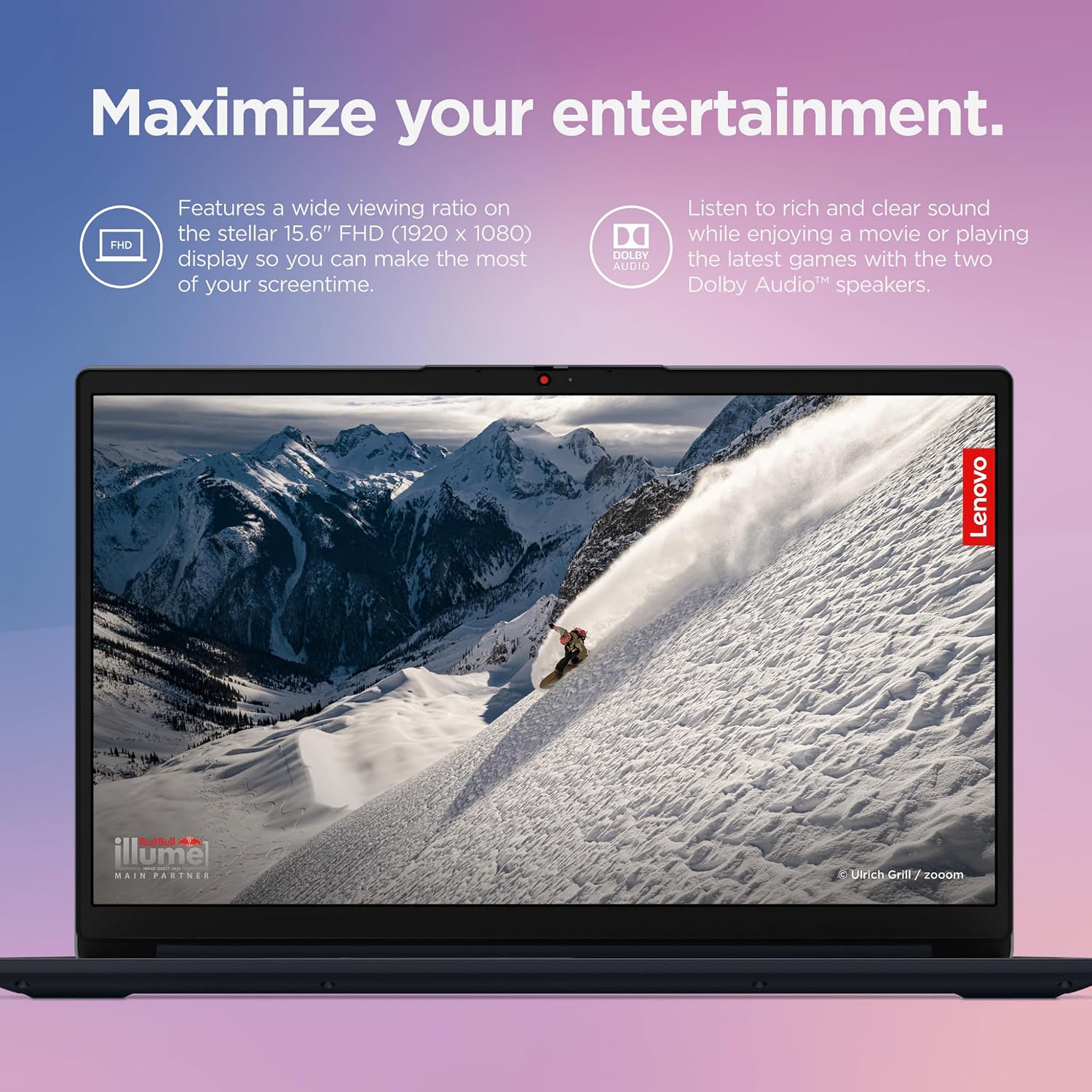 Lenovo IdeaPad Laptop Computer 2025, 15.6' FHD Touchscreen, 10-Core Intel i5, Intel Iris Xe Graphics, 16GB RAM, 1TB Storage (512GB SSD + 500GB Ext), MarxsolAccessory, Win 11 Pro, Lifetime Office 2024