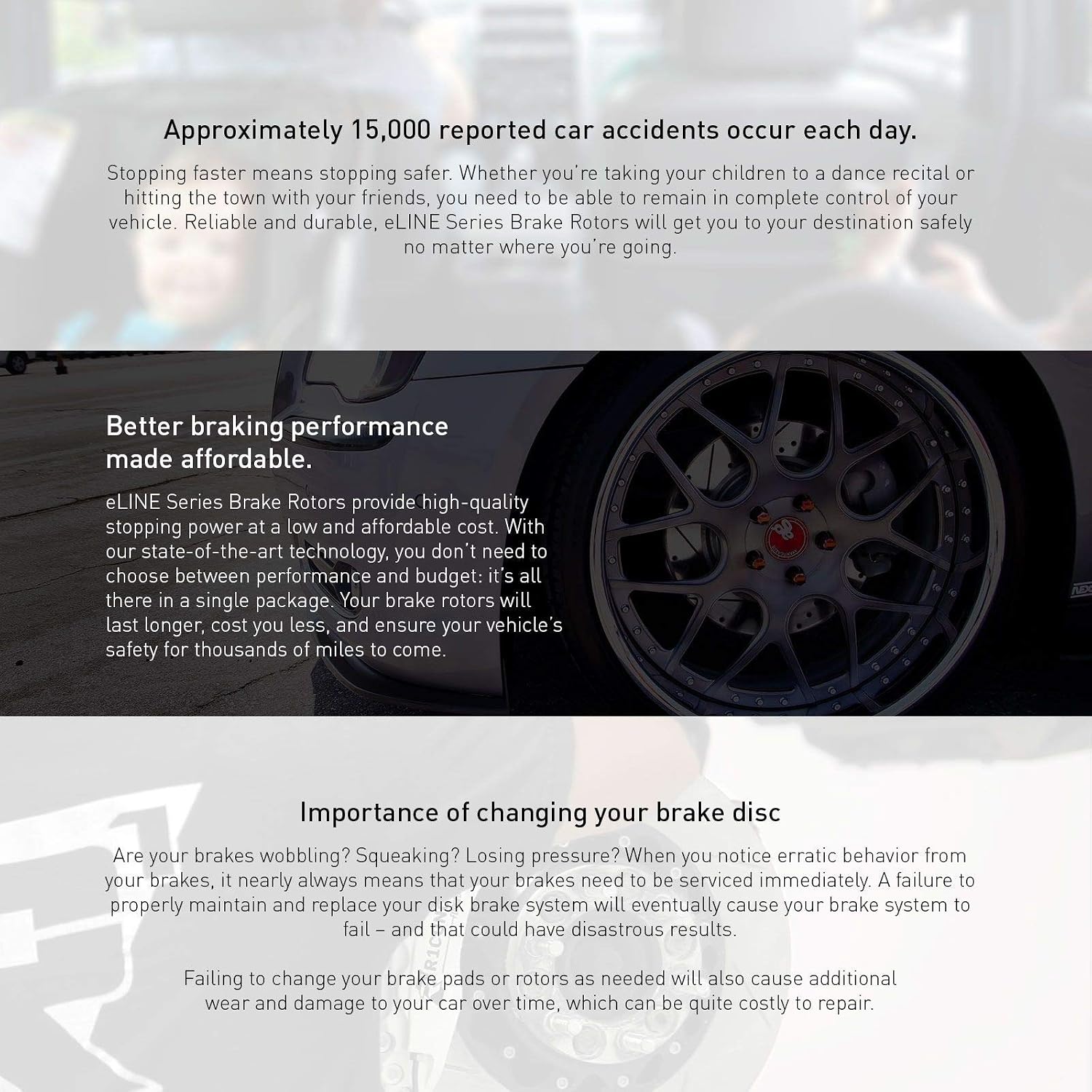 R1 Concepts Front Brakes and Rotors| Automotive Replacement Brake Kits| Front Ceramic Brake Pads and Rotors Kit| Fits 2006-2007 Subaru B9 Tribeca, 2015-2019 Subaru Legacy, Outback