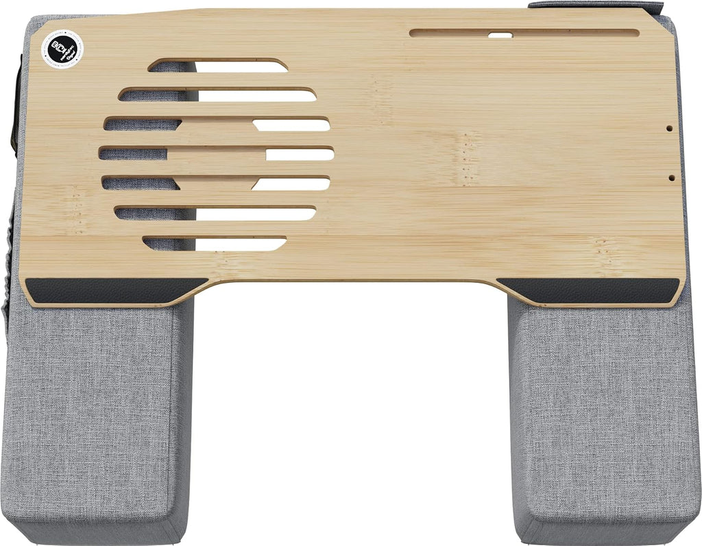Couchmaster® CYWORX, Ergonomic Lap Desk for Notebooks or Wireless Equipment, Lapdesk for Home Office, Perfect for Couch and Bed, Including Pillows and Mousepad