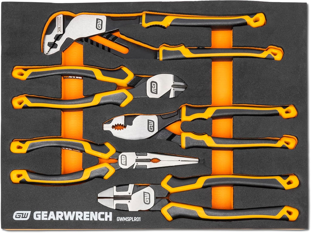 GEARWRENCH 194 Piece MEGAMOD Mechanics Tool Set in Modular Foam Trays with Storage Unit | MEGAMOD194