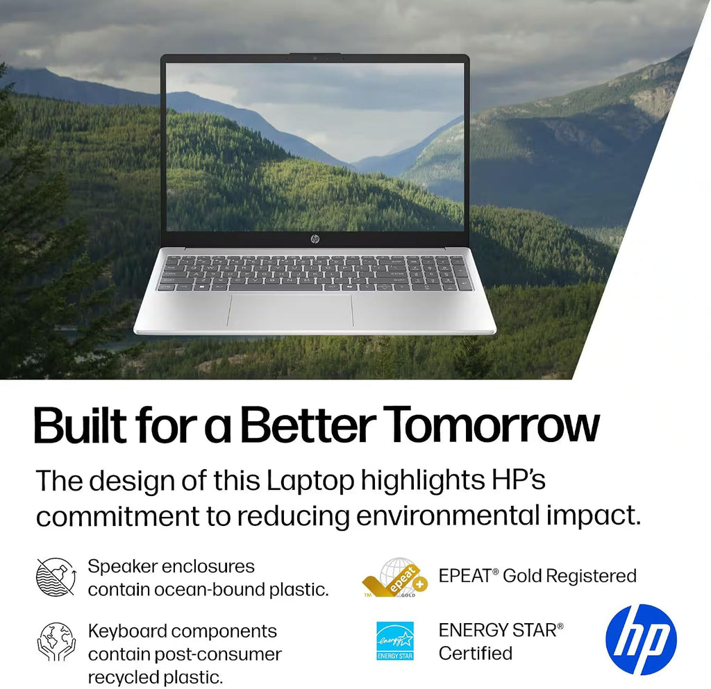 HP 15.6' FHD Laptop, Windows 11 Pro, Free Lifetime MS Office • Copilot AI, Intel 8 Core i3-N305, 32GB RAM, 1TB SSD, for Business, Home, Student, 10-Key Num Pad, 8-in-1 HUB & USB Flash Drive