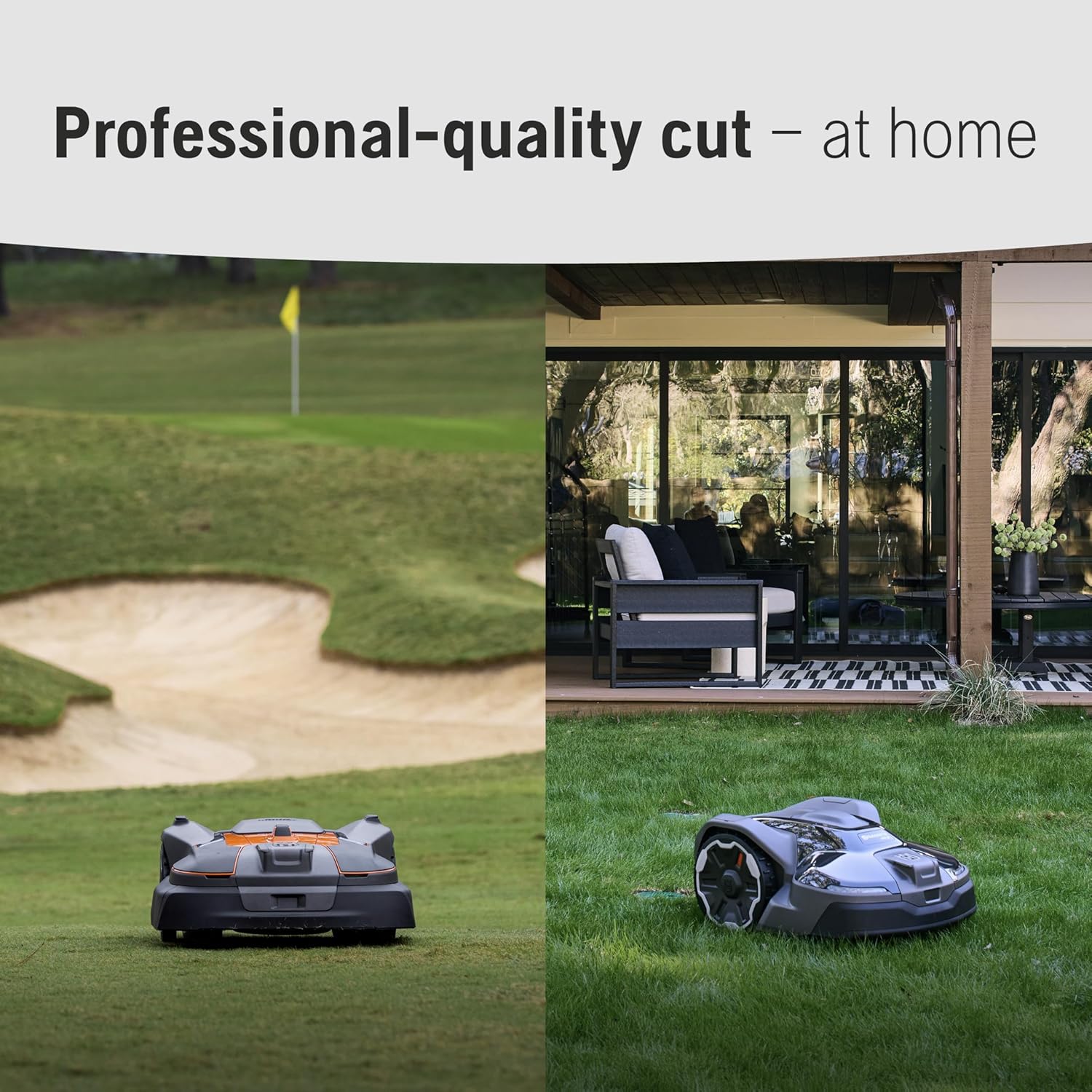 Husqvarna Automower 410iQ Robotic Mower, 0.5 Acre Mowing Capacity, Wire Free Robot Lawn Mower with Charging Station, RS1 EPOS Reference Station and Replacement Blades