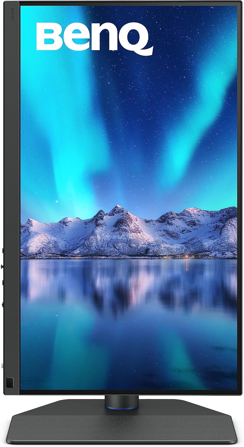 BenQ SW272U 27-inch 4K 90W USB-C Photographer Monitor, 99% Adobe RGB/DCI-P3/Display P3, Nano Matte Panel with TUV Anti-Reflection Certification, 1.07 Billion Colors, 16 bit 3D LUT, HDR