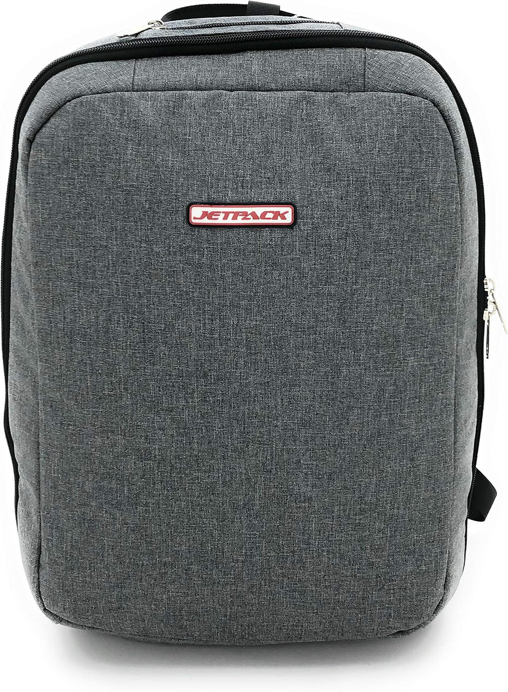 Jetpack Slim Backpack for DVS, Mobile, or Club DJ Gig Set, Bag Carry Laptop, Stand, Tablet, Headphone, Vinyl Records, USB Mobile Devices, Needle Case, Cables, Microphone & More. TSA Compliant (Gray)
