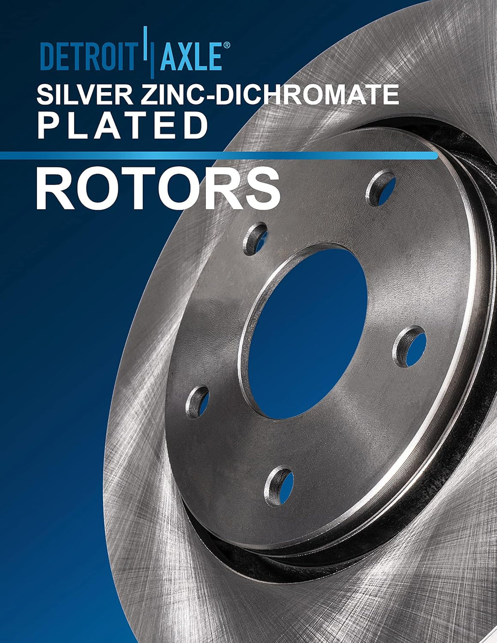 Detroit Axle - Front Rear Brake Kit for 17-20 Acura MDX [Base, SH-AWD], Disc Brake Rotors Ceramic Brakes Pads w/Hardware 2017 2018 2019 2020 Replacement: 12.60' inch Front 12.99' inch Rear