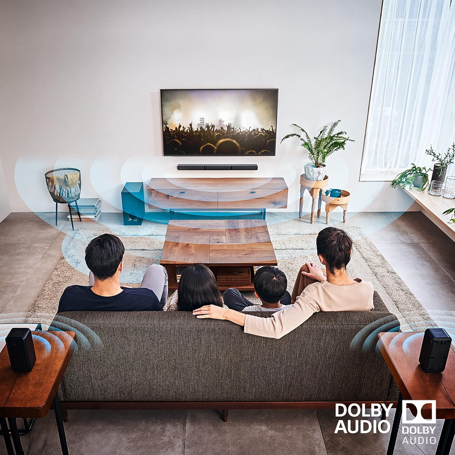 Sony WH-CH720N Noise Canceling Wireless Headphones Bluetooth Over The Ear Headset with Microphone and Alexa Built-in, Black New & HT-S40R 5.1ch Home Theater Soundbar System,Black
