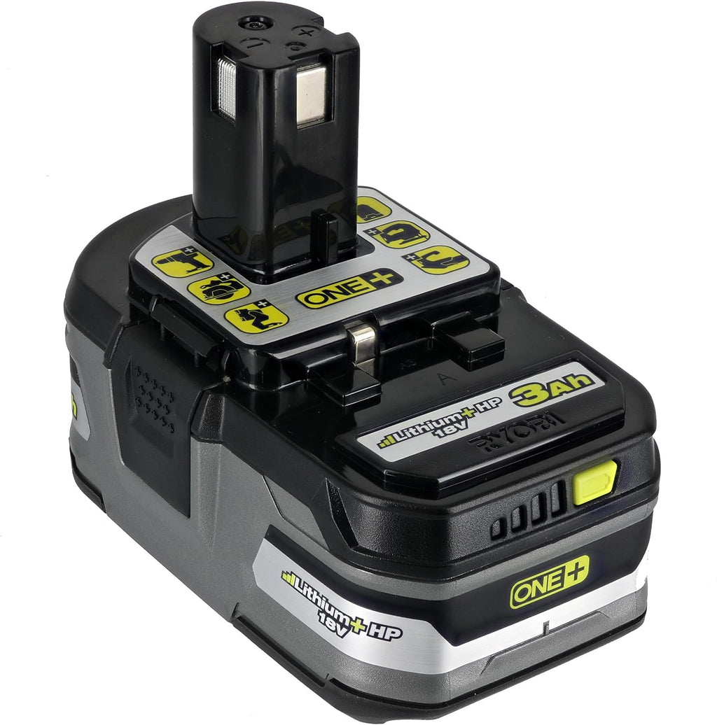 (2) Ryobi One+ 18v Lithium Plus HP Batteries 3Ah Li-Ion P191