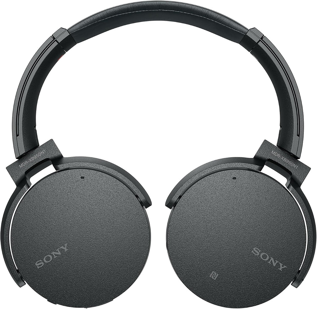Sony 950N1 Extra Bass Wireless Bluetooth Noise Cancelling Headphones - MDRXB950N1/B (Renewed)