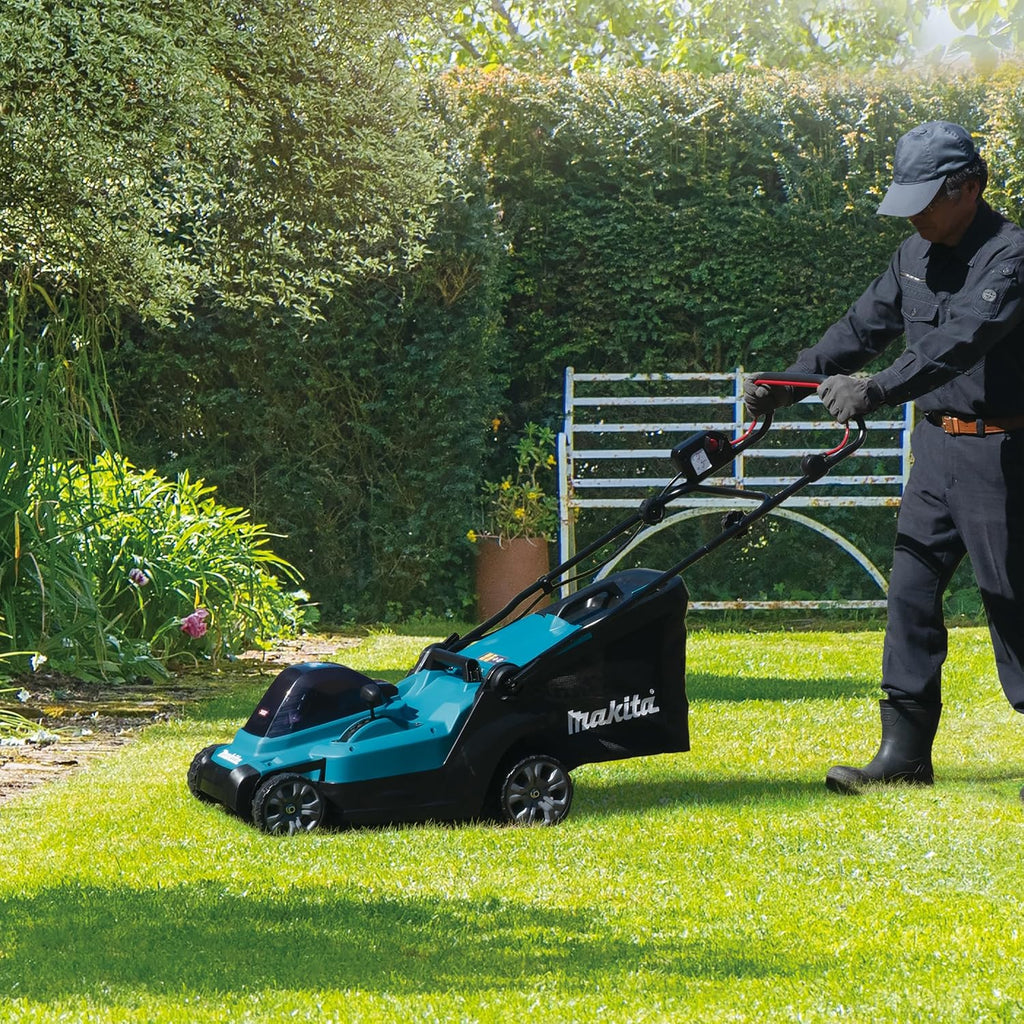 Makita LM003GZ 40V Max Li-ion XGT Brushless 38cm Lawn Mower, Batteries and Charger Not Included