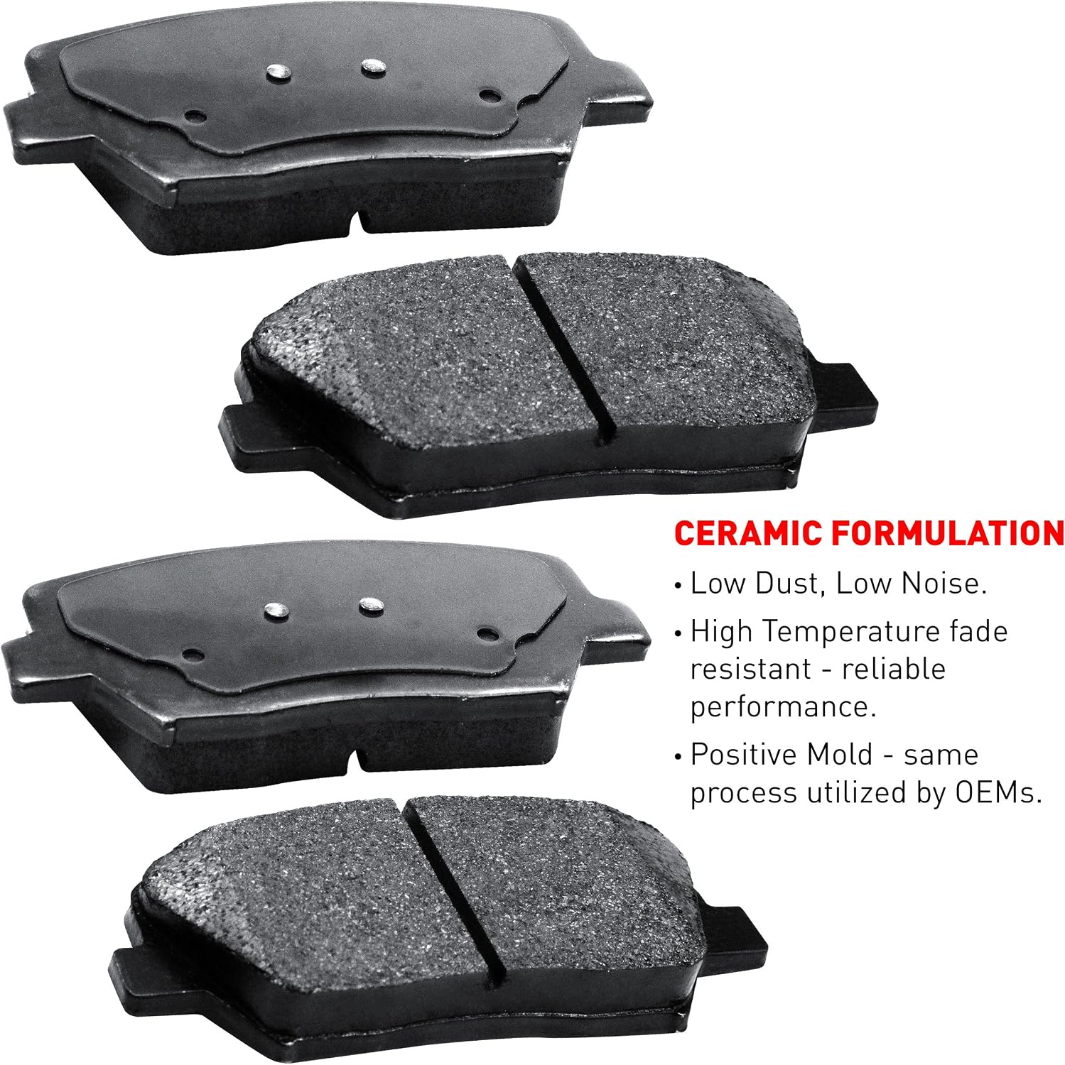 R1 Concepts Front Brakes and Rotors| Automotive Replacement Brake Kits| Front Ceramic Brake Pads and Rotors Kit| Fits 1979-1981 Buick Century, Regal, Chevrolet El, Chevrolet Malibu
