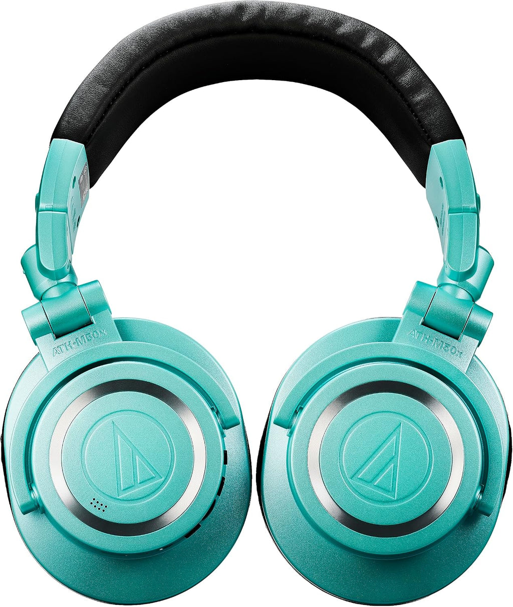 Audio-Technica ATH-M50XBT2 Wireless Headphones, Ice Blue