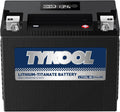 TYKOOL YTX20L-BS YTX20HL-BS, LTT20L-BS, Lithium Titanate Powersports Battery, 600 CCA, Normally Work at 40°F, Fits for Motorcycle,ATV,UTV, PWC, Snowmobile, Lawn Mower, Portable Generator