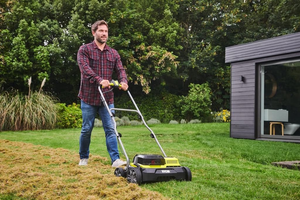 Ryobi RY18SFX35A-0 Brushless Scarifier 18V ONE+ Battery 35cm Kit 2x4.0 Ah