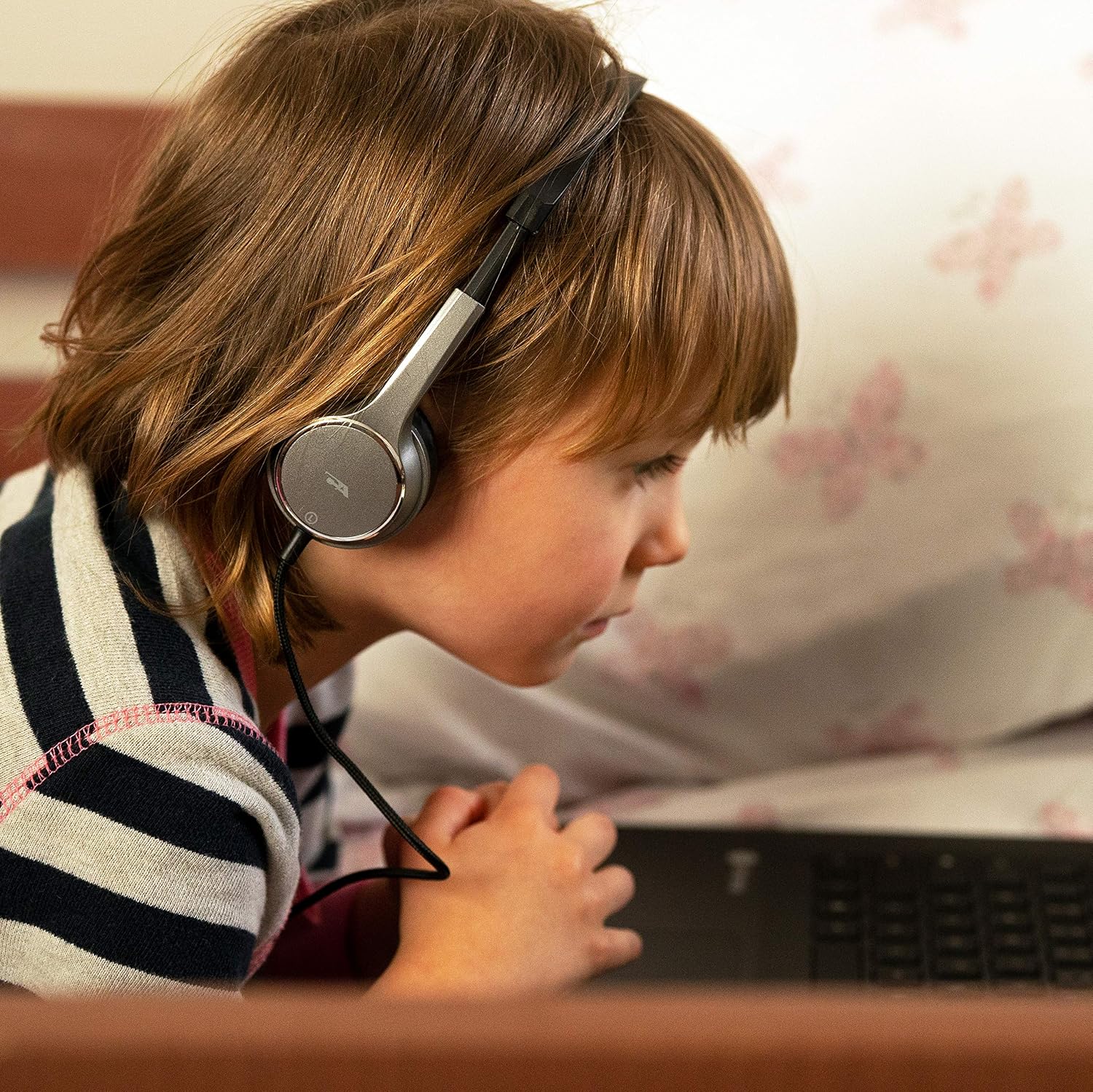 Cyber Acoustics Lightweight 3.5mm Stereo Headphones (ACM-7000-48) for Kids and Great for use with Tablets, Chromebooks, Laptops, PCs, & Macs - 48 Pack